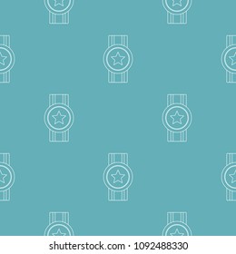 Award ribbon pattern vector seamless repeating for any web design