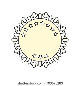 Award ribbon symbol