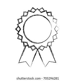 Award ribbon symbol