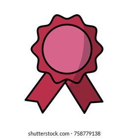 Award ribbon symbol