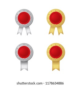 Award ribbon vector