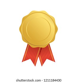 Award ribbon vector design