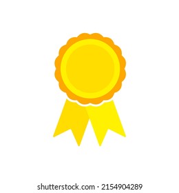 Award ribbon  vector icon set