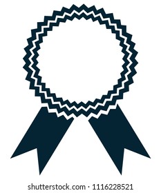 Award Ribbon Vector Illustration. 