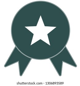 award ribbon for the winner