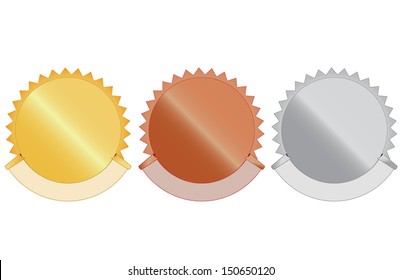 Award ribbons