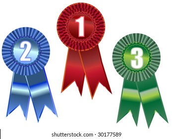 Award Ribbons Positions Stock Vector (Royalty Free) 30177589 | Shutterstock