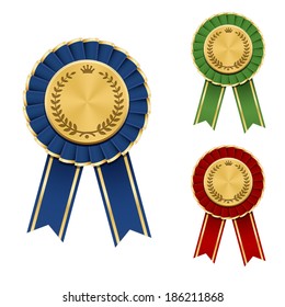 Award Ribbons Set