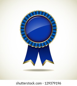 Award Rosette - Ribbon Icon - EPS10