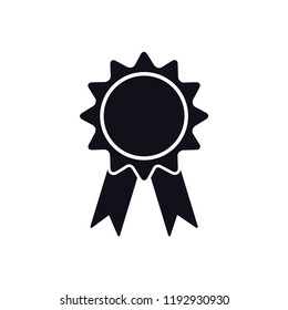 Award stamp icon style flat trendy vector logo template