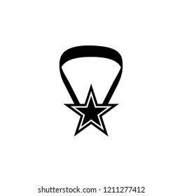 Award star icon. Element of winner award. Premium quality graphic design icon. Signs and symbols collection icon for websites, web design, mobile app on white background