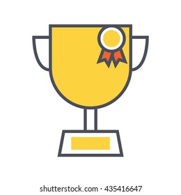 award trophy, academic achievement concept