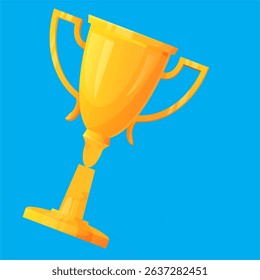 award trophy celebration background vector for banners and digital projects