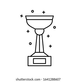 Award, trophy, cup icon. Simple line, outline vector elements of prize icons for ui and ux, website or mobile application