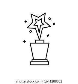Award, trophy, cup icon. Simple line, outline vector elements of prize icons for ui and ux, website or mobile application