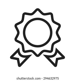 Award, trophy, medal, badge icon vector image. Can also be used for Education, Academics and Science. Suitable for use on web apps, mobile apps, and print media.