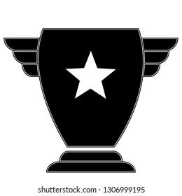 award trophy for the winner