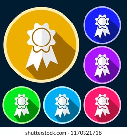 award vector icon 