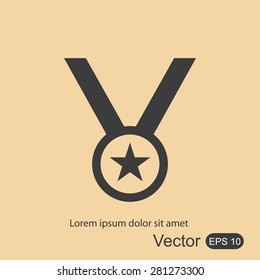 Award vector  icon