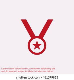 Award vector  icon