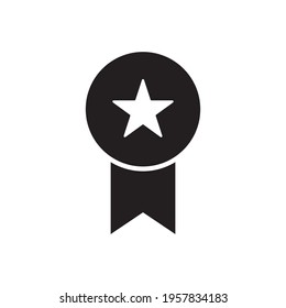 award vector icon for apps and web sites
