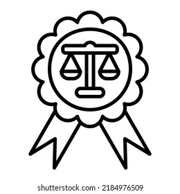 Award-Vektorsymbol. Kann für Druck-, Mobil- und Web-Anwendungen verwendet werden.