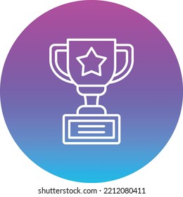 Award vector icon. Can be used for printing, mobile and web applications.