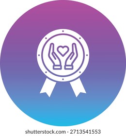 Icono de Vector de premio. Se puede utilizar para aplicaciones de impresión, móviles y de Web.