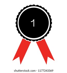 Award vector icon flat design on white background,esp10