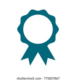 award vector icon, flat design best vector award illustration 