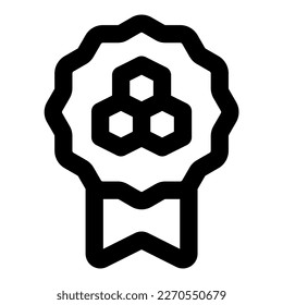 award vector icon illustration asset