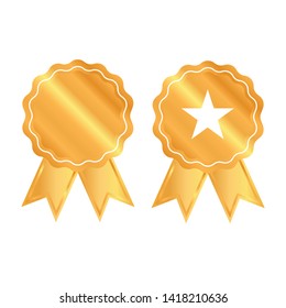 Award vector icon. Illustration for graphic and web design. - Vector