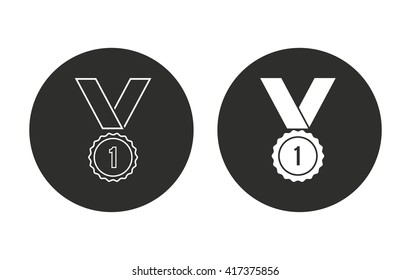 Award    vector icon. Illustration isolated for graphic and web design.