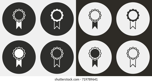 Award vector icon. Illustration isolated for graphic and web design.