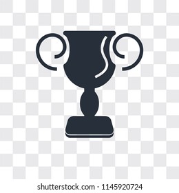 Award vector icon isolated on transparent background, Award logo concept