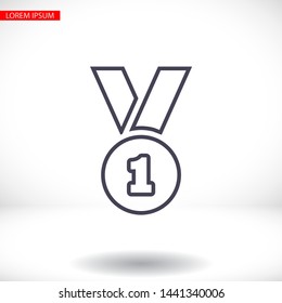 Award Vector icon . Lorem Ipsum Illustration design