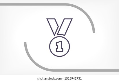 Award Vector icon . Lorem Ipsum Illustration design