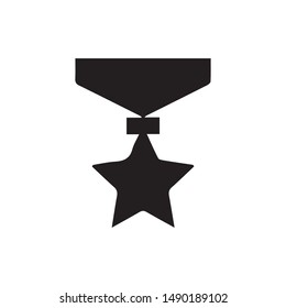 Award vector icon. Order symbol. Linear style sign for mobile concept and web design. Award symbol illustration. Pixel vector graphics - Vector.