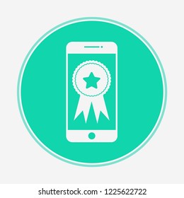Award vector icon sign symbol