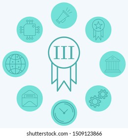Award vector icon sign symbol