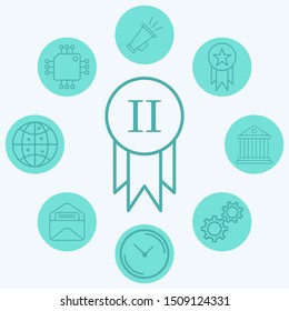 Award vector icon sign symbol