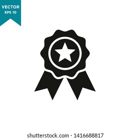award vector icon in trendy flat style, medal icon 
