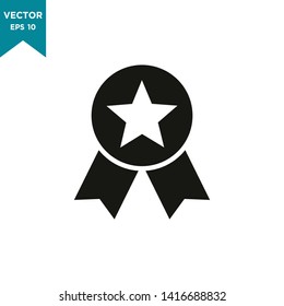 award vector icon in trendy flat style, medal icon 