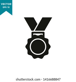 award vector icon in trendy flat style, medal icon 