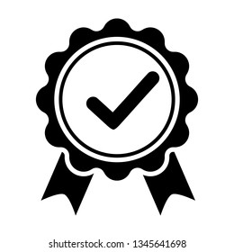Award vector icon, winner illustration sign. ok symbol. quality logo.