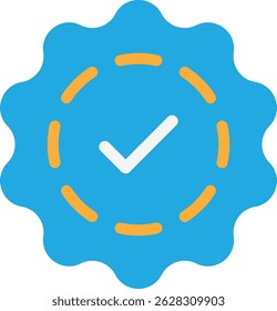 Icono de logro del ganador del premio Ilustración plana de Vector