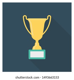 award for winner flat icon