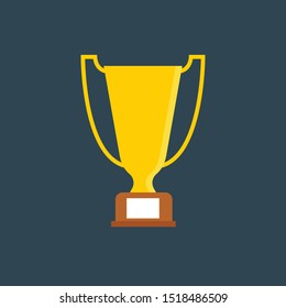 award for winner flat icon