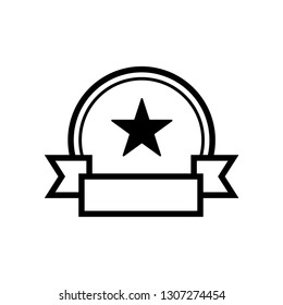 Award Winner Icon. Winner Flat Icon. Win Medal Illustration. Reward Sign Symbol. Achievement Sign, First Place Isolated, Winning Competition Vector.	