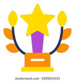 Awardee icon for web, app, infographic, etc